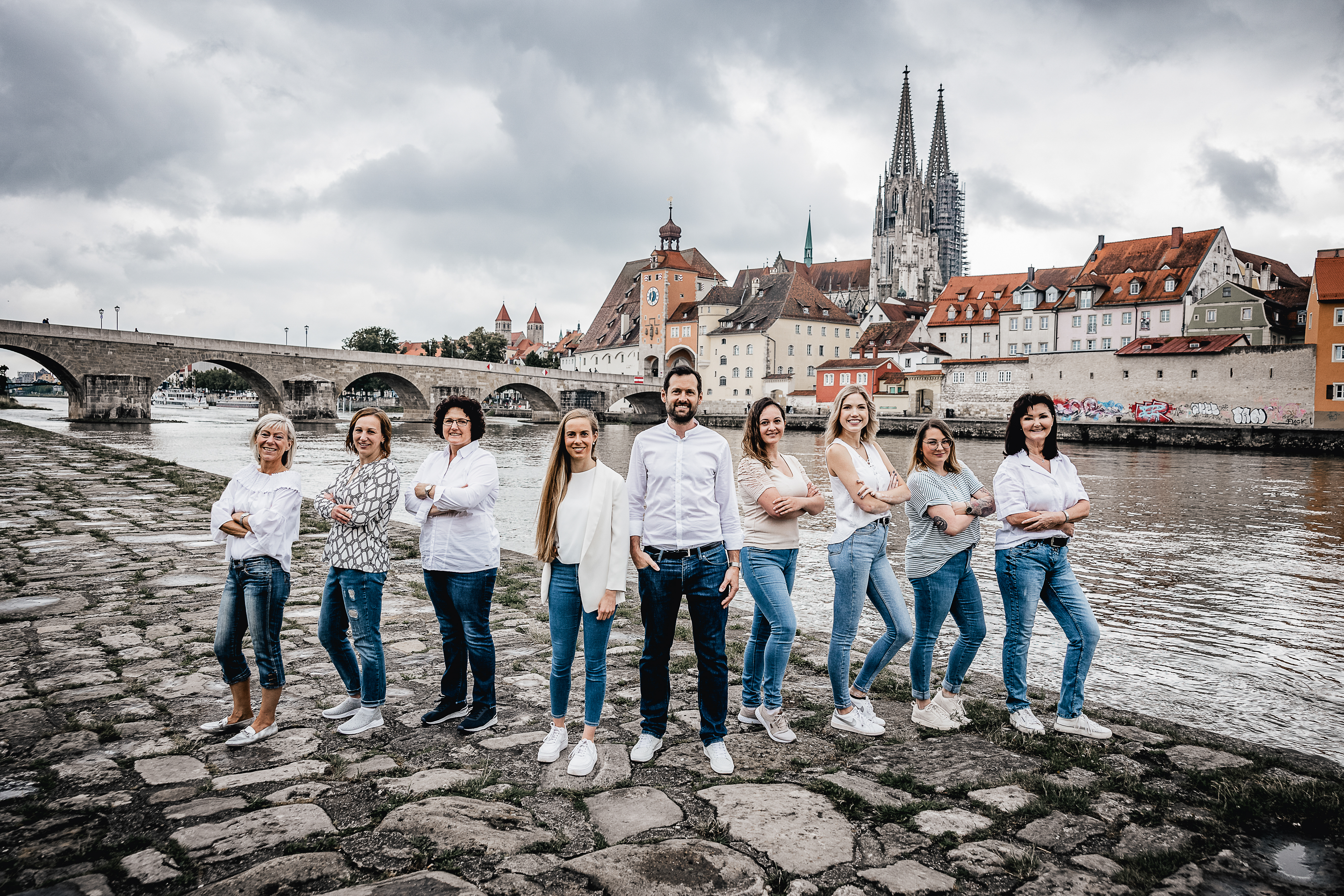 Praxis-Team der Zahnarztpraxis Dr. Klement in Regensburg